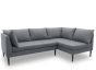 Outdoor Gartenlounge Ecksofa wetterfest Longchair rechts Para